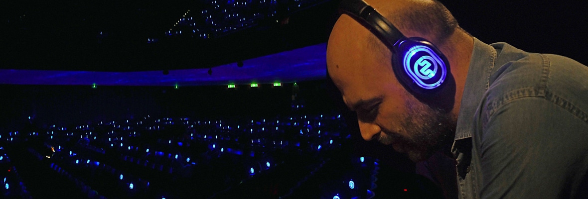 Saviano x audible Audible Live Podcast με τον Roberto Saviano και ασύρματα ακουστικά Silentsystem
