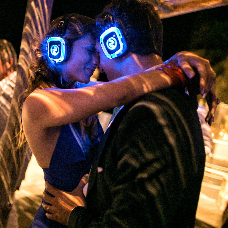 Silent wedding party with Silentsystem headphones