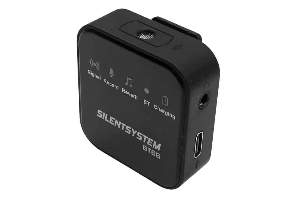 Ασύρματο μικρόφωνο Silentsystem BT66 με κουμπιά και ενδείξεις