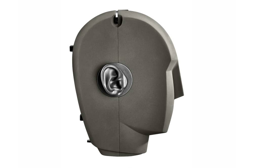 Binaural μικρόφωνο Neumann KU 100, πλάγια όψη