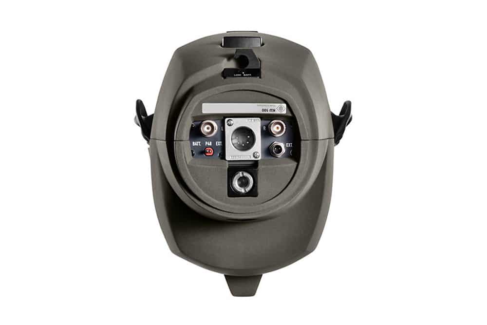 Υποδοχές του binaural μικροφώνου Neumann KU 100