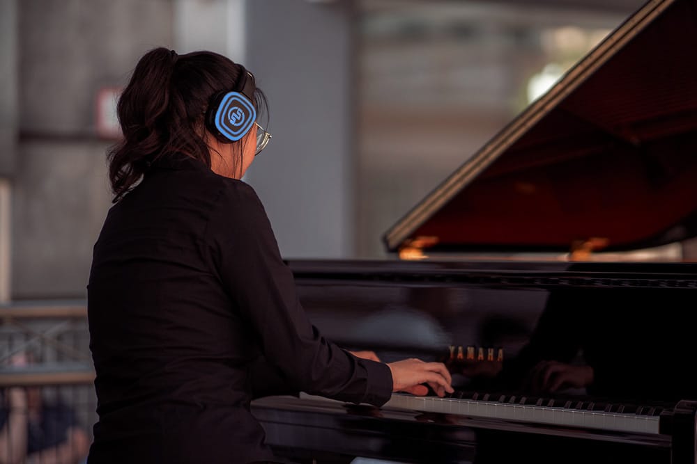 cuffie-sx-839-silentsystem-yamaha-concerto Ασύρματα ακουστικά Silentsystem SX-839 σε συναυλία της Yamaha