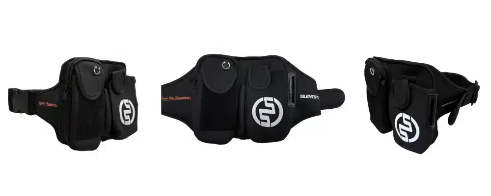 Silentsystem Tactic Belt – Cintura per trasmettitori TX-300 e TX-330 Καταχωρισμένο σχέδιο της ζώνης Tactic Belt της Silentsystem για φορητούς πομπούς