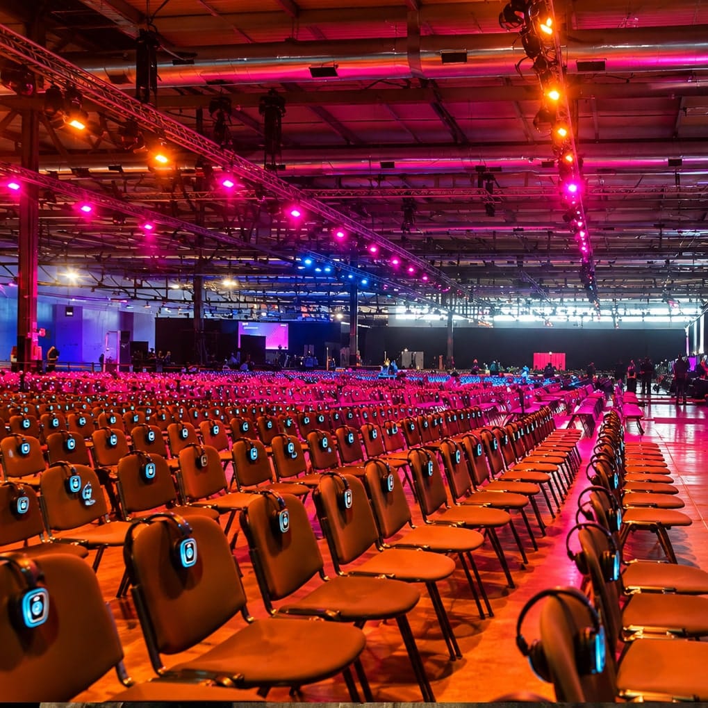 Cuffie Silentsystem AWS AWS Summit Milano: 30 ηχητικές ζώνες με την υπογραφή του Silentsystem